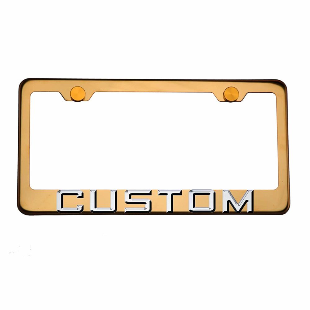 thumbnail image 2 of 3D Lexus Stainless Steel License Plate Frame - Rust-Free, Finished, Sports Theme 2 of 5